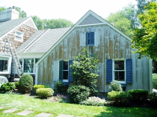 Old Field NY - Exterior House Before Painting