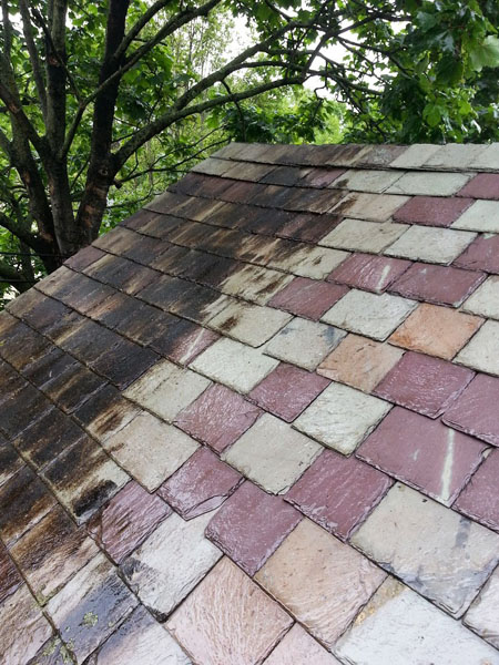 Rockville Centre NY - Power Washing Restore Color of Roof