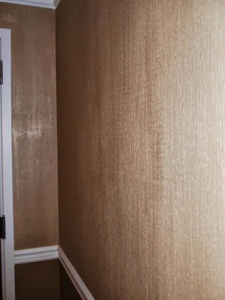 Farmingdale NY - Special Effects Interior Luster Stone Linen Effect Hallway Wall